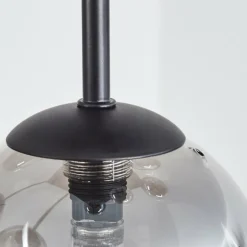 Chehalis Plafonnier, Boule lumineuse Fumé, 9 lumières