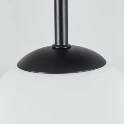Chehalis Plafonnier, Boule lumineuse Blanc, 9 lumières