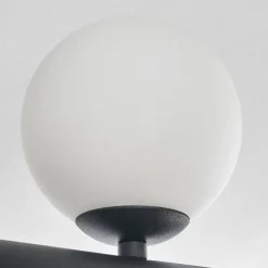 Chehalis Plafonnier, Boule lumineuse Blanc, 8 lumières