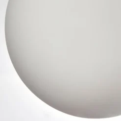 Chehalis Plafonnier, Boule lumineuse 76 cm Blanc, 12 lumières