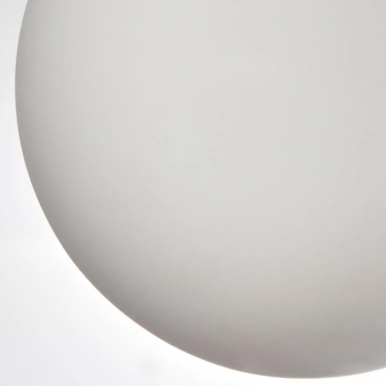 Chehalis Plafonnier, Boule lumineuse 76 cm Blanc, 12 lumières