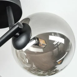 Chehalis Plafonnier, Boule lumineuse Fumé, 3 lumières
