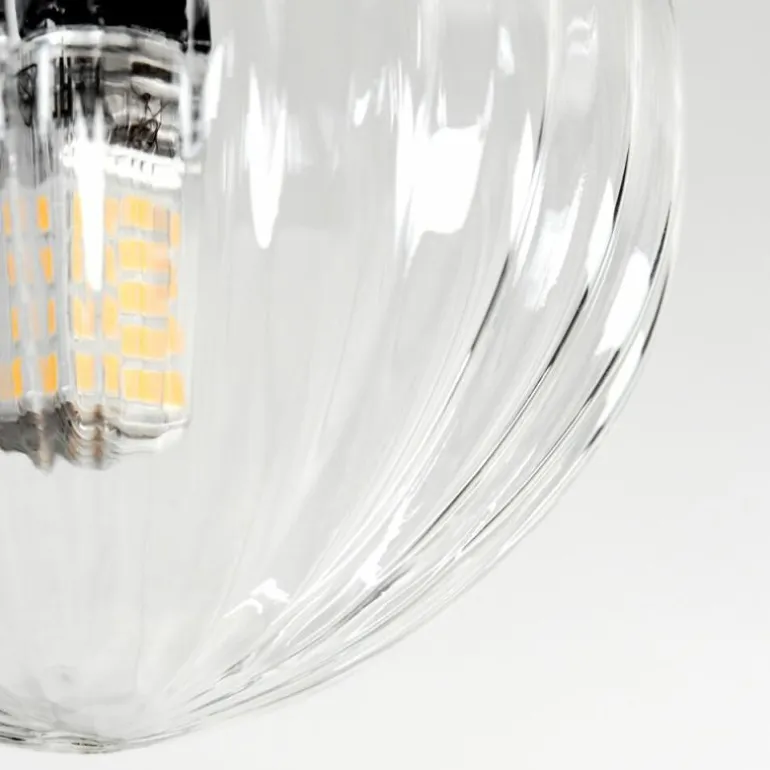 Chehalis Plafonnier, Boule lumineuse Clair, 3 lumières