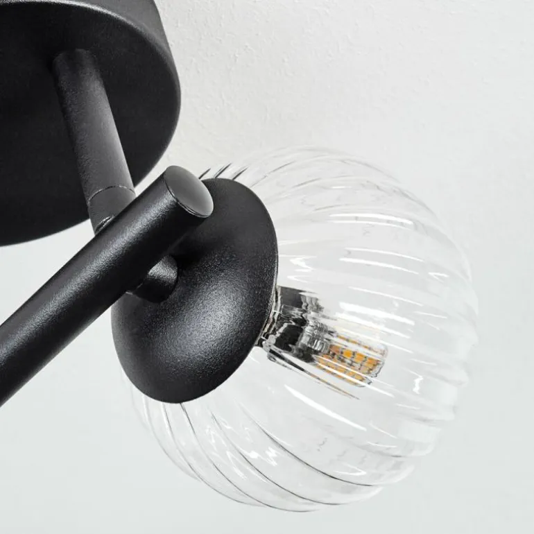 Chehalis Plafonnier, Boule lumineuse Clair, 3 lumières