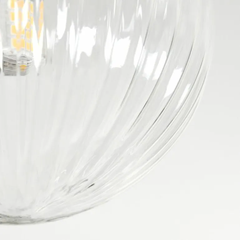 Chehalis Plafonnier, Boule lumineuse Clair, 3 lumières