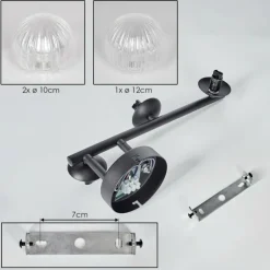 Chehalis Plafonnier, Boule lumineuse Clair, 3 lumières