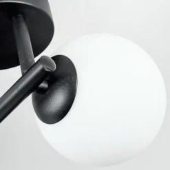 Chehalis Plafonnier, Boule lumineuse Blanc, 3 lumières