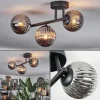 Chehalis Plafonnier, Boule lumineuse Fumé, 3 lumières