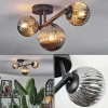 Chehalis Plafonnier, Boule lumineuse Fumé, 3 lumières