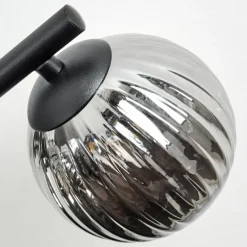 Chehalis Plafonnier, Boule lumineuse Fumé, 3 lumières