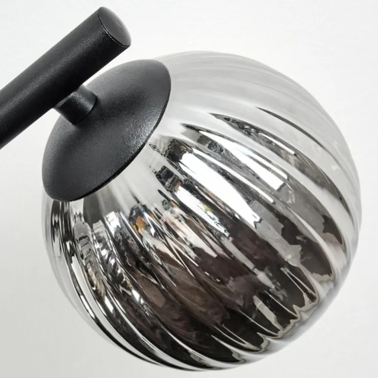 Chehalis Plafonnier, Boule lumineuse Fumé, 3 lumières