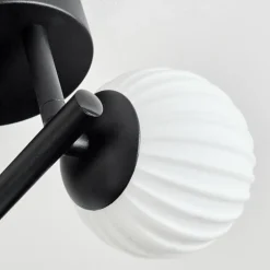 Chehalis Plafonnier, Boule lumineuse Blanc, 3 lumières