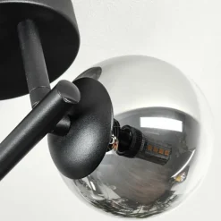 Chehalis Plafonnier, Boule lumineuse Clair, Fumé, 3 lumières
