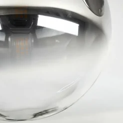 Chehalis Plafonnier, Boule lumineuse Clair, Fumé, 3 lumières