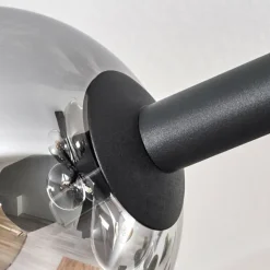Chehalis Plafonnier, Boule lumineuse Clair, Fumé, 10 lumières