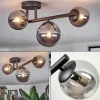 Chehalis Plafonnier, Boule lumineuse Fumé, 3 lumières