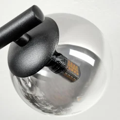 Chehalis Plafonnier, Boule lumineuse Clair, Fumé, 3 lumières
