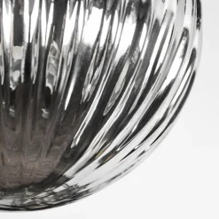Chehalis Plafonnier, Boule lumineuse Ambre, Fumé, 3 lumières