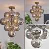 Chehalis Plafonnier, Boule lumineuse 39 cm LED Fumé, 13 lumières