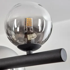 Chehalis Suspension, Boule lumineuse, Suspension Clair, Fumé, 10 lumières