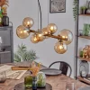 Chehalis Suspension, Boule lumineuse, Suspension Ambre, 8 lumières