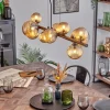 Chehalis Suspension, Boule lumineuse, Suspension Ambre, 10 lumières