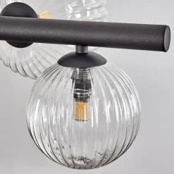Chehalis Suspension, Boule lumineuse, Suspension Clair, 8 lumières