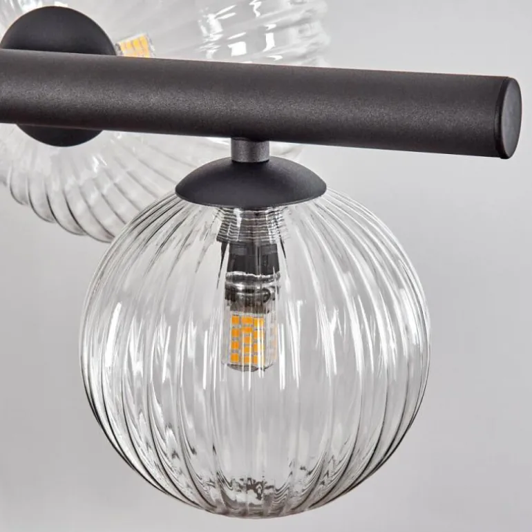 Chehalis Suspension, Boule lumineuse, Suspension Clair, 8 lumières