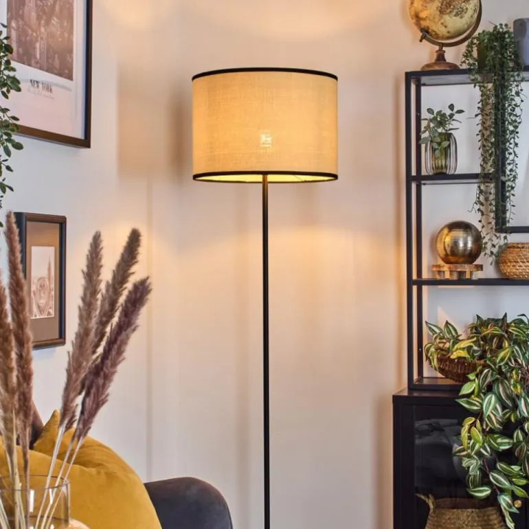 Chellas Lampadaire beige, 1 lumière