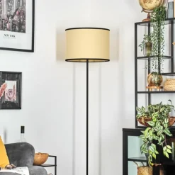 Chellas Lampadaire beige, 1 lumière