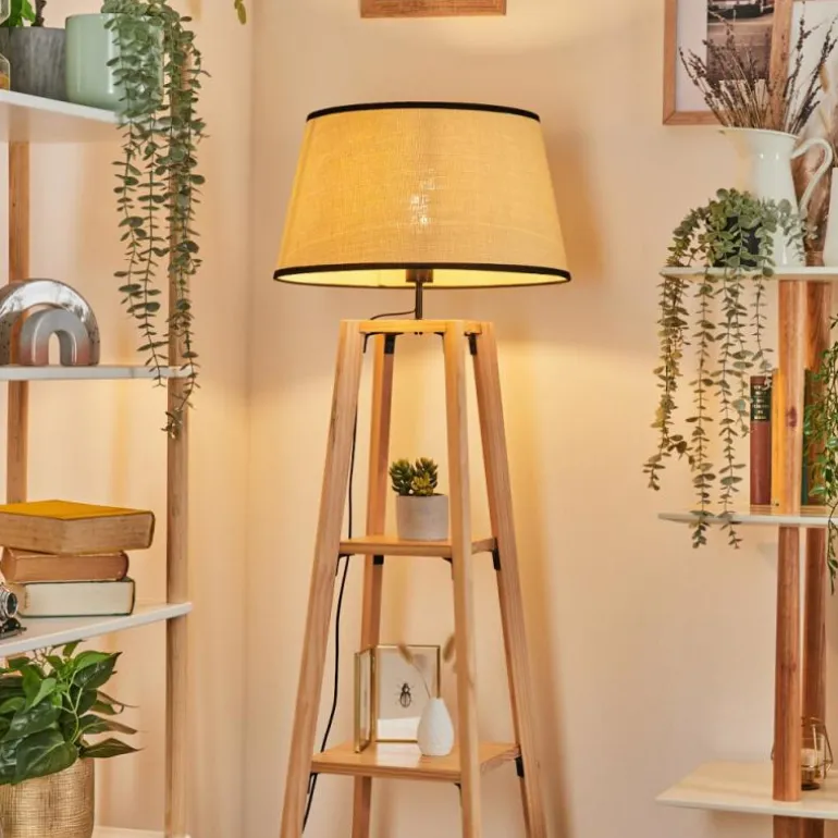 Chellas Lampadaire Écru, 1 lumière