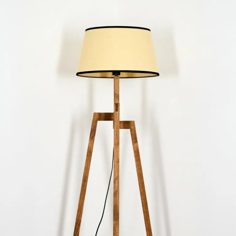 Chellas Lampadaire Écru, 1 lumière