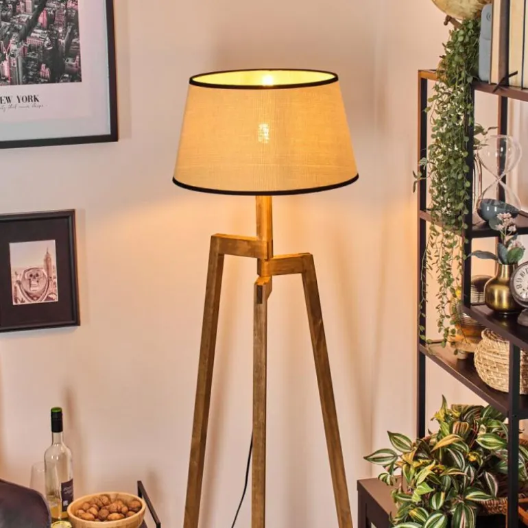 Chellas Lampadaire Écru, 1 lumière