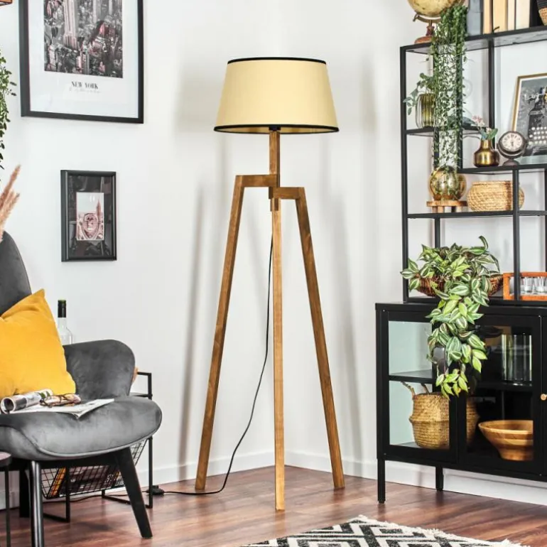 Chellas Lampadaire Écru, 1 lumière