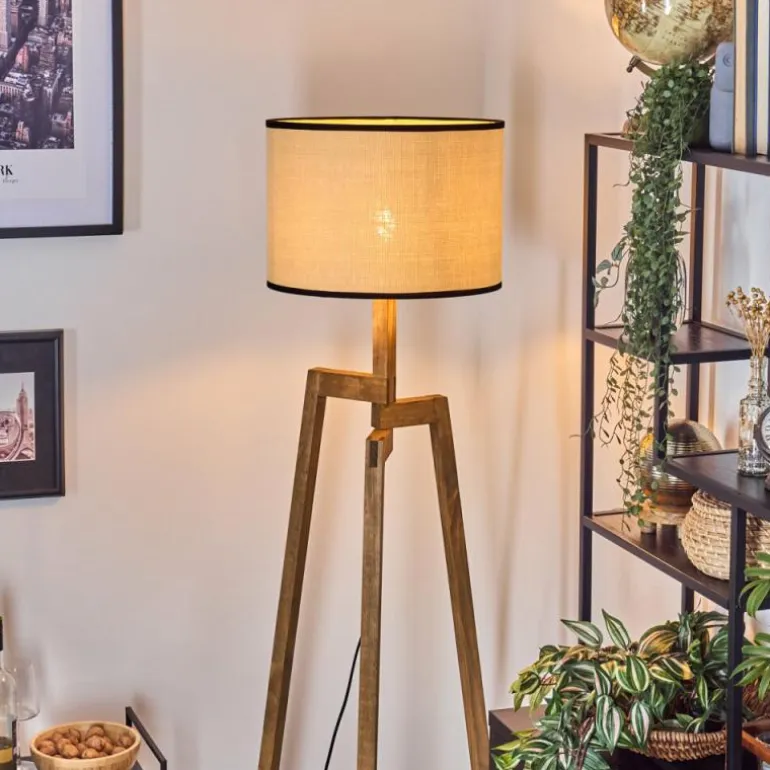 Chellas Lampadaire, Liseuse Écru, 1 lumière