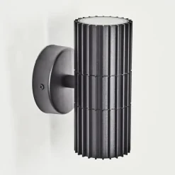 Cidral Lampe murale d´extérieur, Luminaire Up & Down Noir, 2 lumières