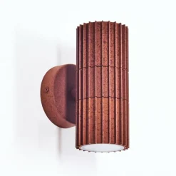 Cidral Lampe murale d´extérieur, Luminaire Up & Down Rouille, 2 lumières