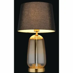 Classy Lampe à poser Luminaires Globo Lighting Ambre, Laiton, 1 lumière
