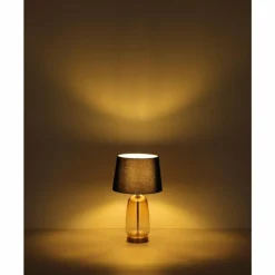 Classy Lampe à poser Luminaires Globo Lighting Ambre, Laiton, 1 lumière