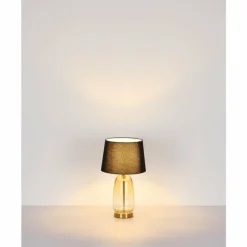 Classy Lampe à poser Luminaires Globo Lighting Ambre, Laiton, 1 lumière