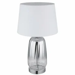 Classy Lampe à poser Luminaires Globo Lighting Chrome, Argenté, 1 lumière