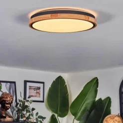 Coentral Plafonnier, Panel LED Blanc, 1 lumière, Télécommandes