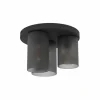 COLOMERA Applique murale Luminaires Eglo Noir, 3 lumières