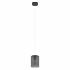 COLOMERA Plafonnier Luminaires Eglo Noir, 1 lumière