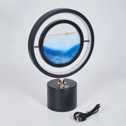 Cotas Lampe à poser LED Noir, 1 lumière