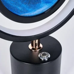 Cotas Lampe à poser LED Noir, 1 lumière