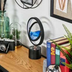 Cotas Lampe à poser LED Noir, 1 lumière