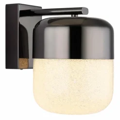 Cristallica Applique murale Luminaires Globo Lighting LED Anthracite, 1 lumière