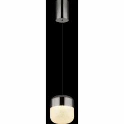 Cristallica Suspension Luminaires Globo Lighting LED Anthracite, 1 lumière