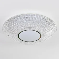 Curin Plafonnier LED Blanc, 1 lumière, Télécommandes